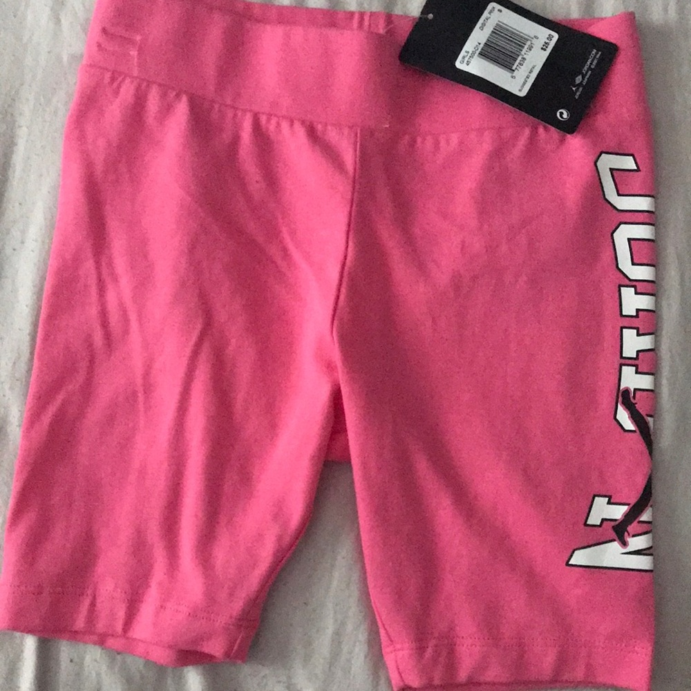 New little girl Jordan biker shorts